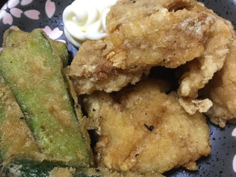 きゅうりの揚げ物